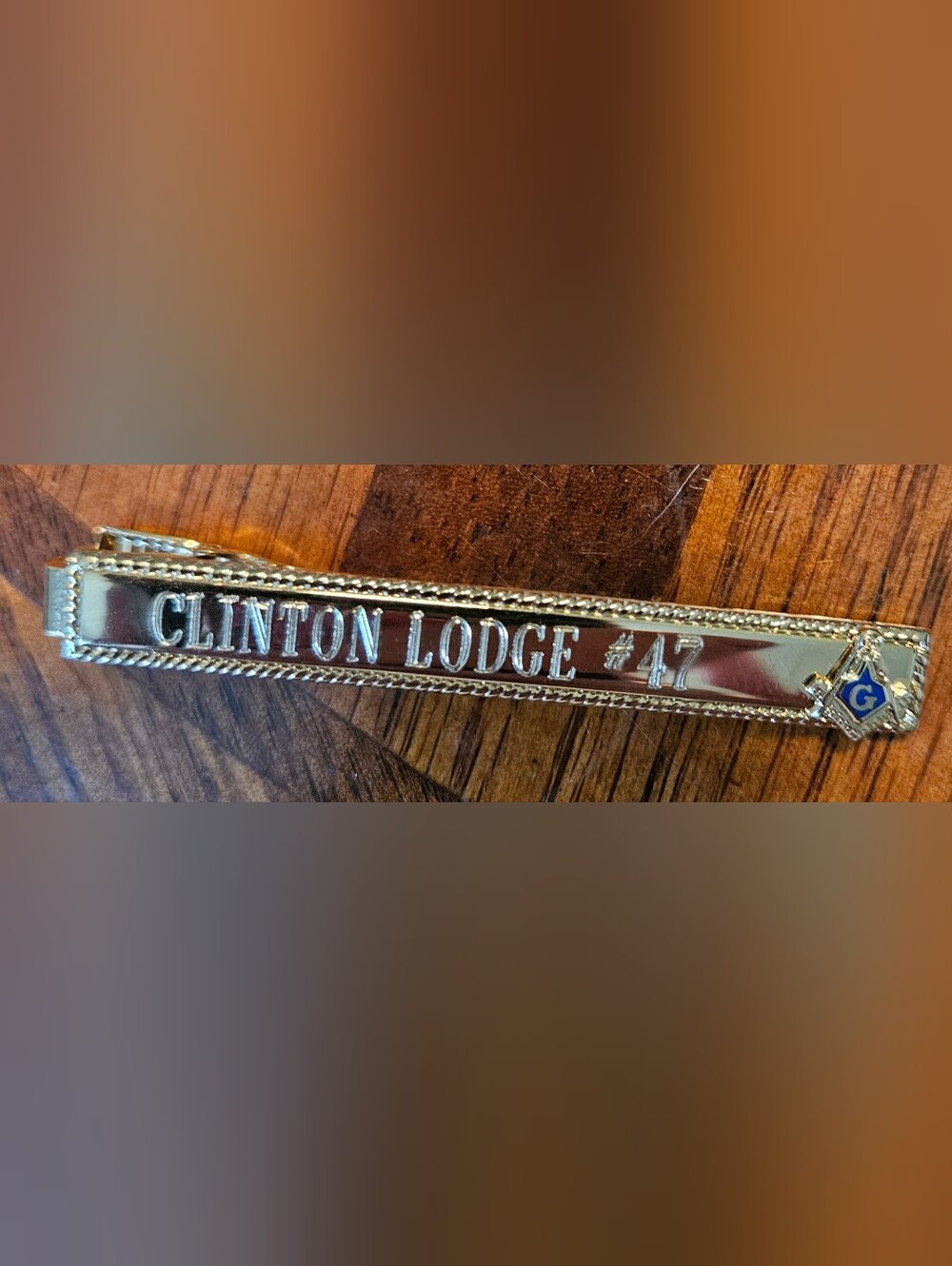 Masonic Tie Clasp